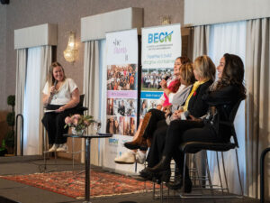 Photo of She Said, She Did panel at 2025 She Owns It Conference